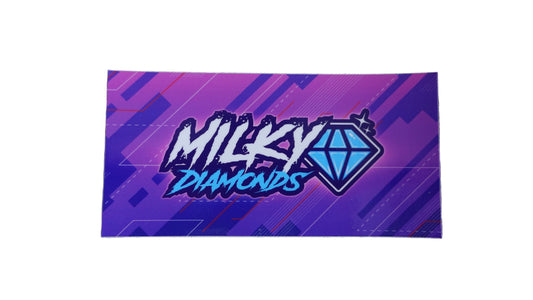 Milky Diamonds Glitch Sticker