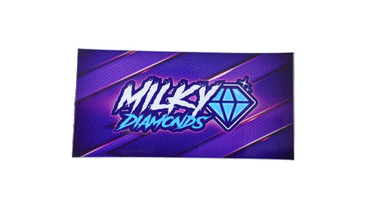 Milky Diamonds Honeycomb Sticker