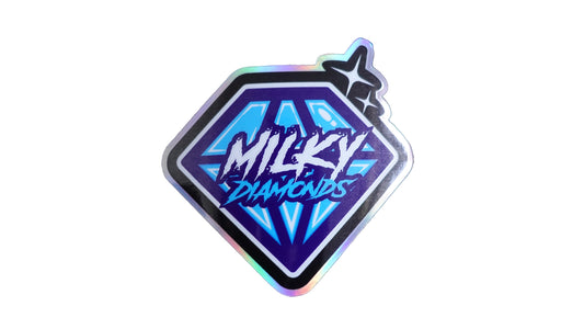 Milky Diamonds Diamond Holographic Sticker